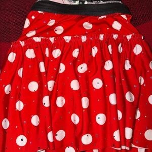 Sparkle Athletic Minnie Mouse Dots skirt size xl